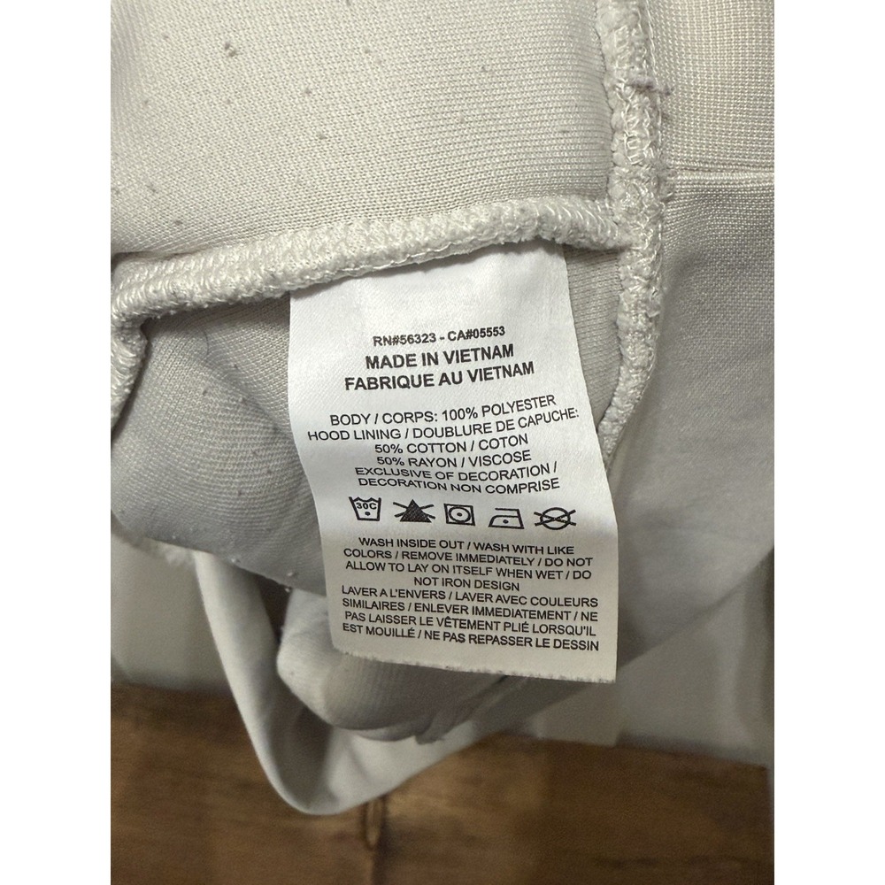Nike Sportswear Phoenix Fleece Medium‎ Silver Middle Swoosh Hooded Cozy Hoodie - Picture 12 of 12